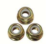 TEMU 3 piezas Tuerca de hoja con izquierda M10 X 1.25, accesorios de carcasa de hoja para cabezal de cortadora de cuerda delgada, adecuados para accesorios de cortadora