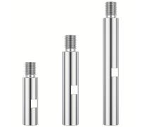 TEMU 3 piezas Varilla de extensión para amoladora de 3/4/5.5 pulgadas M14, eje de extensión para amoladora , varilla de conexión para alargar la amoladora para pulidora y máquina de rectificado