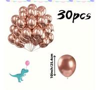 TEMU 30 globos de látex dorado rosa, cm - Decoración de duradera con metálico, ideal para , , Navidad, San Valentín y Acción de Gracias, globos de elegantes de calidad, decoración de , superficie