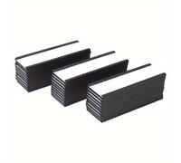 TEMU 30pcs Portaetiquetas Magnéticos de C de 1x3 Pulgadas con Insertos de Papel y Fundas de Plástico Transparente - Clips Organizadores de Documentos de Oficina, Etiquetas para Carpetas de Archivos