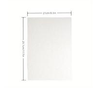 TEMU 32 hojas/paquete Papel Acuarela Premium 300GSM, de Calidad para Pintura Profesional, Dibujo , Acuarela, , Plegado a , Suministros para Aprendizaje