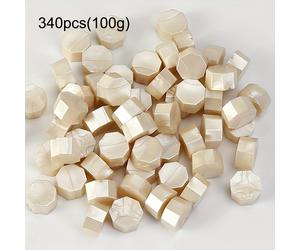TEMU 340 piezas de de cera octagonales de 100 g para sellar sobres, especial para cajas de regalo, cera de retro .