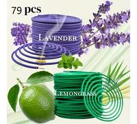 TEMU 39/48/79 Varillas de Incienso Lavanda y Limón, de Quema 30 - Ideal para Ambientador, Yoga, Lectura y Relajación en el Hogar
