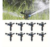 TEMU 4/8 piezas Boquilla de Riego con de 1/2" para de Riego por Goteo en Jardín, Rotación 360°, Riego Automático para , Césped, Granja, Invernadero y Plantas