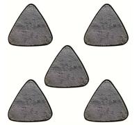 TEMU 5/10/20 Piezas de Repuesto para Fregona Triangular, Cabezales Lavables Multifuncionales en Microfibra para Paredes, Suelos y Vidrios