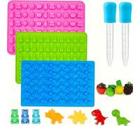 TEMU 5 piezas Molde de silicona para hacer , molde de silicona resistente a altas temperaturas para chocolate y dulces, para alimentos, para todas