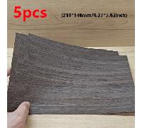 TEMU 5 unidades de de madera de negro para modelos arquitectónicos - Sin respaldo de pegamento, para decoración de mesas de arena y habitaciones