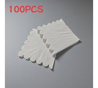 TEMU 50/100pcs Servilletas de Papel con Festoneado, 2 Capas para Decoración de y (), 5 pulgadas x 5 pulgadas