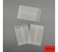 TEMU 50/200 Paquetes de Sobres Semitransparentes, 3.94x2.75 Pulgadas, Ideales para Almacenamiento de Semillas y Empaques de Tarjetas