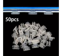 TEMU 50 Piezas de Clips Conectores para Tira LED 2835, Sujetadores Fijos