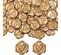 TEMU 50 Piezas de Pegatinas de Sello de Cera de , Sellos de Resina Adecuados para , Fiestas, , Navidad - Sello de Cera Elegante para Sobres, Invitaciones, Certificados, Documentos Decorativos