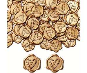 TEMU 50 Piezas de Pegatinas de Sello de Cera de , Sellos de Resina Adecuados para , Fiestas, , Navidad - Sello de Cera Elegante para Sobres, Invitaciones, Certificados, Documentos Decorativos