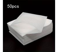 TEMU 50 piezas/paquete 15 X 20Cm Bolsa de espuma perlada blanca antiestática a prueba de golpes EPE Material de embalaje