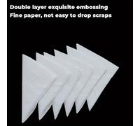 TEMU 50 unidades de servilletas decorativas blancas 2 capas, 4.5 x 4.5 pulgadas plegadas, para , fiestas de , aniversarios y celebraciones festivas