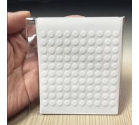 TEMU 500 puntos adhesivos de cara de 6 mm/0.24 pulgadas, pegatinas de masilla acrílica transparentes y removibles para manualidades con globos, material de oficina