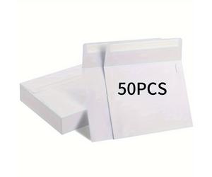 TEMU 50uds/100uds Sobres en , y sellar. Cubierta cuadrada, para remonstración, tarjetas de felicitación, baby shower, boda, envío postal