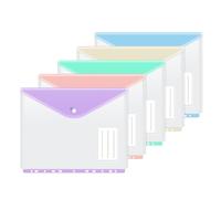 TEMU ¡5pcs/10pcs NVGEMY Carpeta A4 de PP con Perforación de 11 Agujeros, Compatible con Documentos de , Carpeta por Colores Ideal para y Oficina, Capacidad para 200 Hojas por Bolsillo!