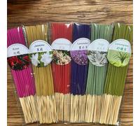 TEMU 6 Colecciones de Aproximadamente 126 Varillas de Incienso Premium - Con , Lavanda, Limón, Sangre de , Rosa, y . Ideal para , Meditación de Yoga y el Hogar - Un Regalo con un Duradero