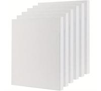 TEMU 6 piezas de A3 (30X40Cm) para artistas, paneles de , tableros de para pintura acrílica, tablero de para artistas, pintura al óleo y agua húmeda para medios