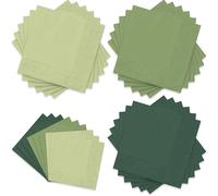 TEMU 60 Servilletas de Papel Verde de , Servilletas Desechables Verdes para Comida, Servilletas de Almuerzo para Fiestas, Celebraciones, Suministros para Reuniones, Decoración de Mesa