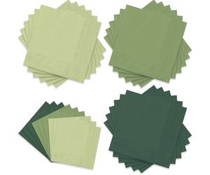 TEMU 60 Servilletas de Papel Verde de , Servilletas Desechables Verdes para Comida, Servilletas de Almuerzo para Fiestas, Celebraciones, Suministros para Reuniones, Decoración de Mesa