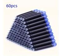 TEMU 60 unidades de bolsas de tinta de 3.4 mm, ideales para cartuchos de tinta escolares y de oficina, para bolígrafos de , azul y