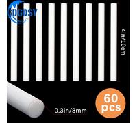 TEMU 60 unidades de filtros de humidificador de ajustable universal, cartuchos de repuesto cortables para varios modelos, material plástico, no requiere batería