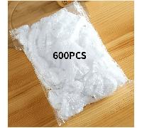 TEMU 600 piezas de film plástico de grado alimenticio, película de embalaje de alimentos desechable, para cocina, picnics y barbacoas - Seguro para