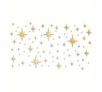 TEMU 92 piezas/juego, Stickers de espejo con diseño de estrellas de diferentes tamaños, Decoración de de estudio con de estrellas, Suministros de decoración para estudio de fotografía