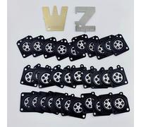 TEMU 95-526 - A015006 - A015019 Conjunto de Diafragma de Medición para Carburador Serie WA WT WY WZ C1m C1U C1 C1S con Herramientas de Ajuste de Palanca de Medición ZT-1-500-13