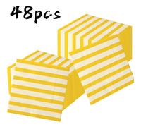 TEMU /96 piezas de servilletas a rayas , servilletas desechables adecuadas para fiestas decorativas con temática de osos, aptas para picnics diarios y decoraciones de fiestas con temática de osos