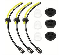 TEMU 9pcs/14pcs Kit Universal de Línea de Combustible y Filtro para Desbrozadora Cortadora de Césped Cortacésped Cebadores Manguera de Combustible Piezas de Herramientas de Jardín