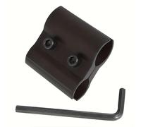TEMU Abrazadera de agarre de rápida, soporte de abrazadera de tubo fijo adecuado para soporte de linterna, con llave hexagonal, abrazadera de extensión de