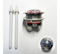 TEMU Accesorios para de inodoro, que incluyen un botón de descarga y de válvula para de inodoro de 38/48/58 mm.