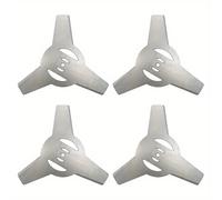 TEMU Accesorios para herramientas eléctricas de jardín, 4 piezas, hoja metálica de 5 mm dientes para desbrozadora eléctrica y cortacésped de cepillo