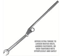 TEMU Adaptador de extensión universal para llave, varilla tubular para metales, pieza de extensión ergonómica para mango de llave, súper fácil de usar