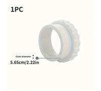 TEMU Adaptador de fuente de piscina de de fácil instalación - Sin batería, plástico duradero para piscinas de y spas