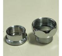 TEMU Adaptador de grifo, Adaptador de grifo de cocina G1/2 a hembra G3/4, Juego de adaptador de grifo de fregadero G3/4 a hembra G1/2, Adaptador G3/4 a hembra G3/4
