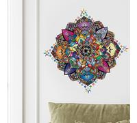 TEMU Adhesivo con diseño de guirnalda para dormitorio, , decoración de pared, adhesivo de pared autoadhesivo removible, PVC