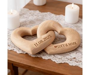 TEMU Adorno personalizado para pareja, regalo de San Valentín, recuerdo romántico para pareja, regalo de aniversario, texto de personalizado