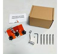 TEMU Afilador de motosierra, kit de plantilla para afilar cadenas de motosierra con manivela, la posición del cabezal de esmerilado se puede mover para lijar, fácil de transportar, fácil de usar.