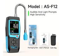 TEMU Aicevoos Detector de Fugas de Gas Combustible con Pantalla Digital, Alarma de Sensibilidad para Gas Inflamable, Probador de , Detector de con Prompts y Visuales los Inflamables