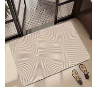 TEMU Alfombra de Baño Minimalista de Diatomita Superabsorbente - Secado Rápido, Antideslizante, y Cómoda, Ideal para Baño, Ducha, Lavandería, Entrada o Cocina, Lavable, Decoración para