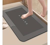 TEMU Alfombra de Baño Super Absorbente en Diatomita - Secado Rápido, Antideslizante y Atrapaagua, y Cómoda, Ideal para Cuarto de Baño, Ducha, Lavandería, Habitación, , Entrada o Alfombrilla del Hogar