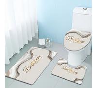 TEMU Alfombras de baño, tapetes, alfombra estampada, tapete de franela, felpudo, tapete de cocina, tapete de dormitorio, tapete de ducha, juego de tapetes de baño, alfombra de diseño