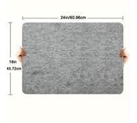 TEMU Alfombrilla de Planchado de , de Fieltro de Color Sólido para Ropa, Material PET Duradero