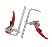 TEMU Allsome 2 Piezas Abrazadera de Mesa con , Abrazaderas Rápidas para Serras, Abrazadera MFT, Abrazaderas para Madera, Abrazadera de Guía con para de Mesa MFT y Guía, Abrazadera Rápida para Barras