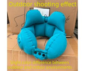 TEMU Almohada Cervical Inflable Comprimible, Almohada de Soporte Cervical Portátil para Viajes, Almohada Cervical de Aire Comprimible, Almohada para Viajar, Almohada para , Almohada para Avión