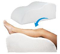 TEMU Almohada de Cuña Viscoelastica - Soporte Medio Ideal para Piernas cansadas, Almohada Memoria, Extraible para a Maquina, Cuña de Soporte 1ud