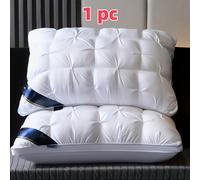 TEMU Almohada de Lujo Calidad Hotel , 19X29 Pulgadas - Soporte Cuello , , en Todas , Lavable a Máquina, Satén , Almohada para Dormir